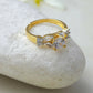 Diamond and Solitaire Ring- Ruby Raang | Swadesiicart