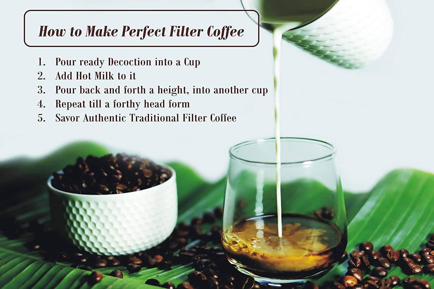 Pajaka South Indian Coffee Filter Stainless Steel Non-Electric Machine - Swadesiicart