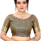 Vamika Ethnic Fire Yellow Weaving Banarasi Jacquard Saree | Swadesiicart