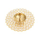 Craftvatika Gold Small Brass Puja Akhand Diya | Swadesiicart