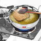 Sumeet Stainless Steel Kadhai Set with Lid and 5 Plates - Swadesiicart