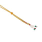 Nuyug 18K Gold Plated Temple Bliss Minimal Necklace Set | Swadesiicart