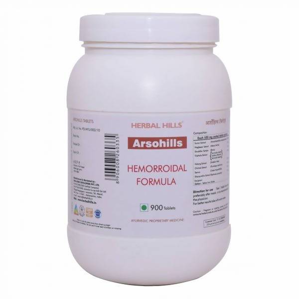 Herbal Hills Ayurveda Arsohills Tablets - Swadesiicart
