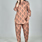 Morchari Digital Print Semi Muslin Co-Ord Set Top & Trouser-Multicolor - Swadesiicart
