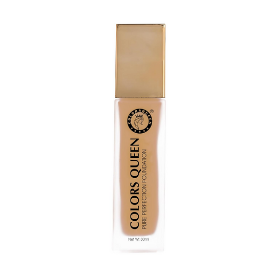 Colors Queen Pure Perfection Foundation – 06 Medium Beige | Swadesiicart