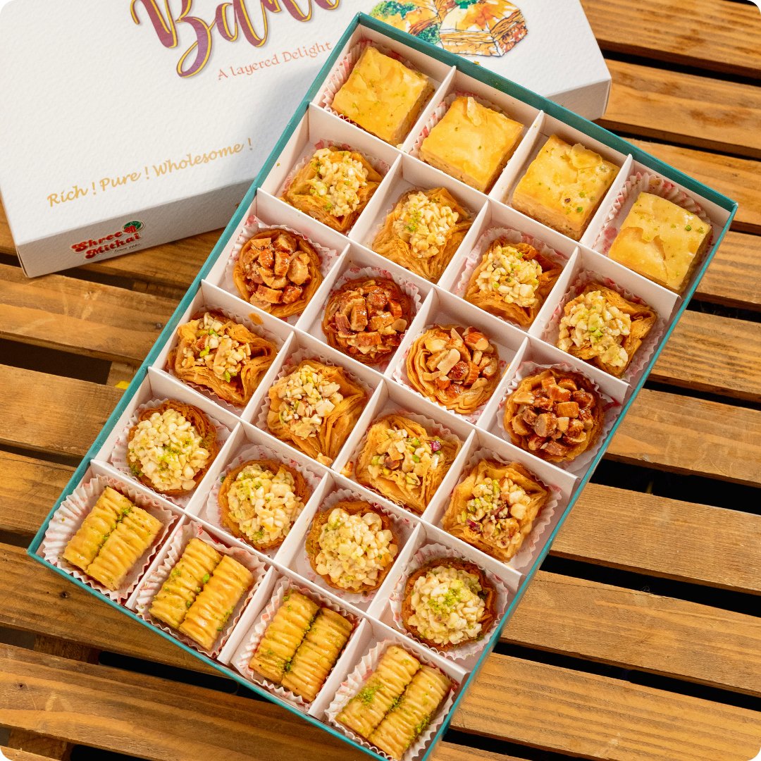 Shree Mithai Assorted Baklava | Swadesiicart