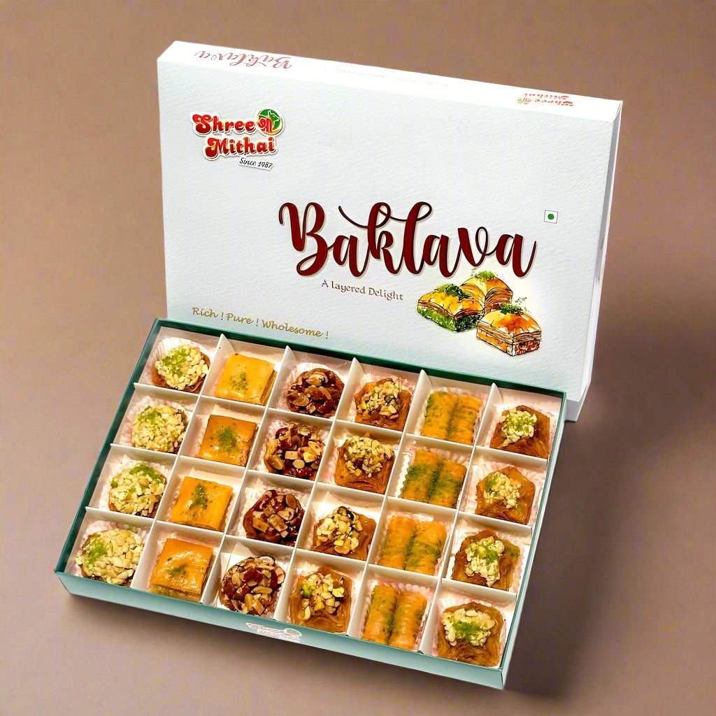 Shree Mithai Assorted Baklava | Swadesiicart