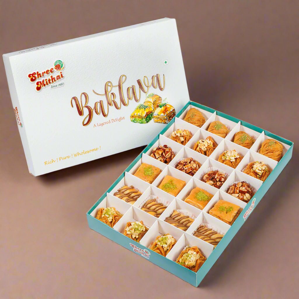 Shree Mithai Assorted Gourmet Baklava | Swadesiicart