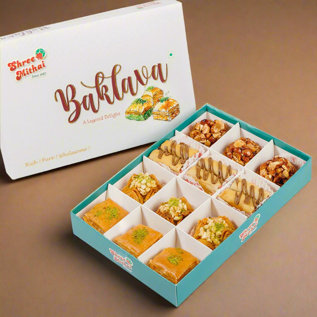 Shree Mithai Assorted Royale Baklava | Swadesiicart
