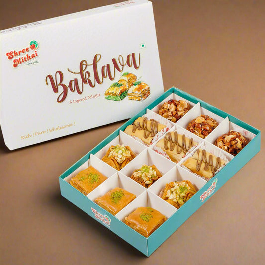 Shree Mithai Assorted Royale Baklava | Swadesiicart