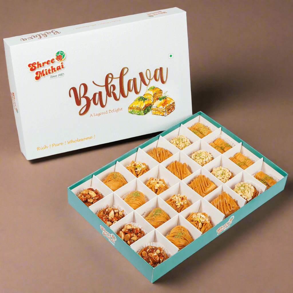 Shree Mithai Assorted Royale Baklava | Swadesiicart