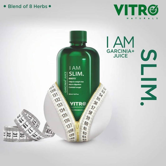 Vitro Naturals I Am Slim Garcinia + Juice | Swadesiicart