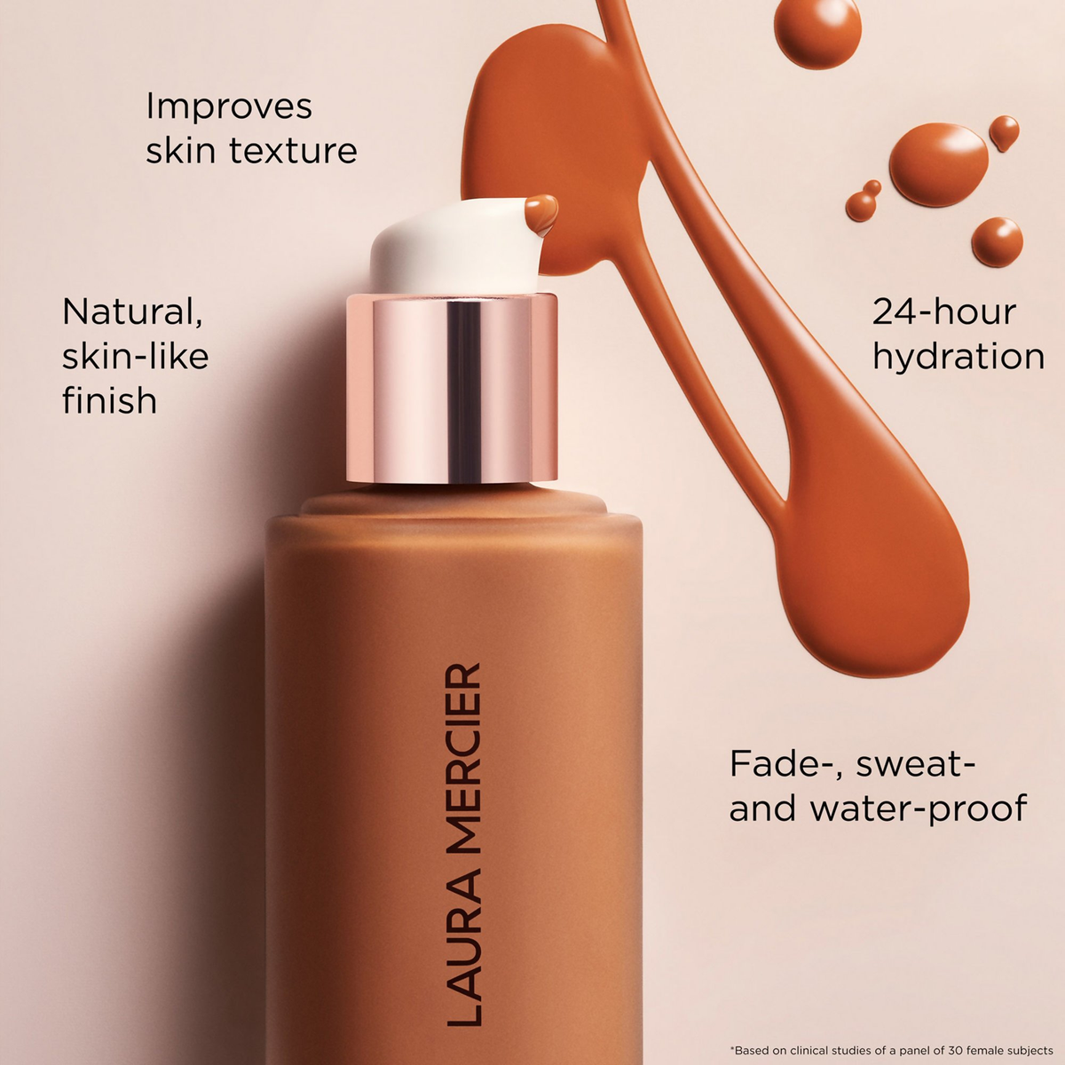 Laura Mercier Real Flawless Weightless Perfecting Foundation - 3W1 Dusk
