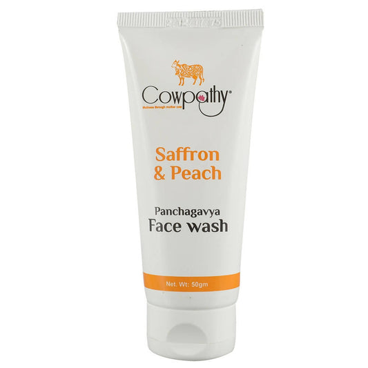 Cowpathy Saffron & Peech Panchagavya Face Wash - Ravino Industries Pvt Ltd
