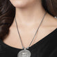 NVR Women's Elegant Silver Oxidised Brass Necklace | Swadesiicart