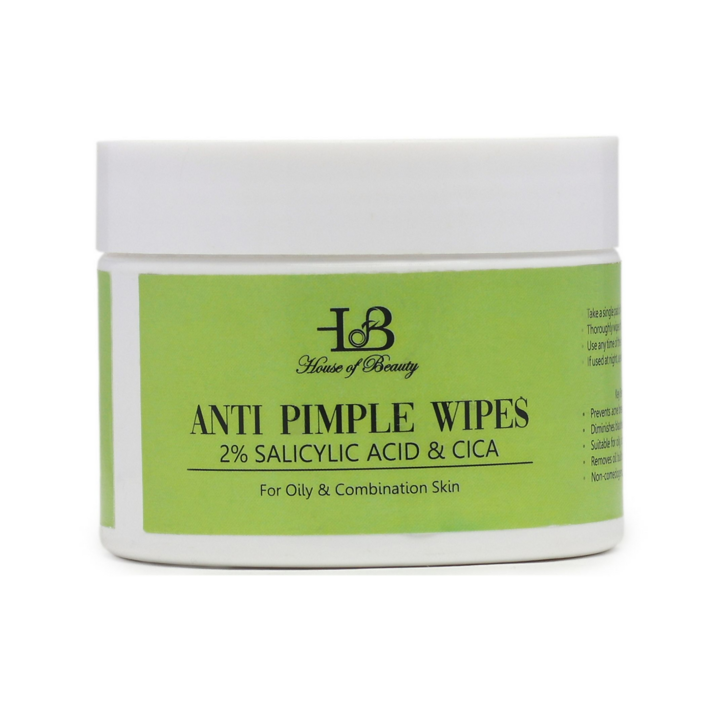 House of Beauty Anti Pimple Wipes - Swadesiicart