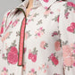 Ahalyaa Women Beige Crepe Digital Floral Print Tunic | Swadesiicart