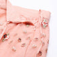 House of Panchhi Peach Net Sequinse Work Lehenga & Blouse, Dupatta | Swadesiicart