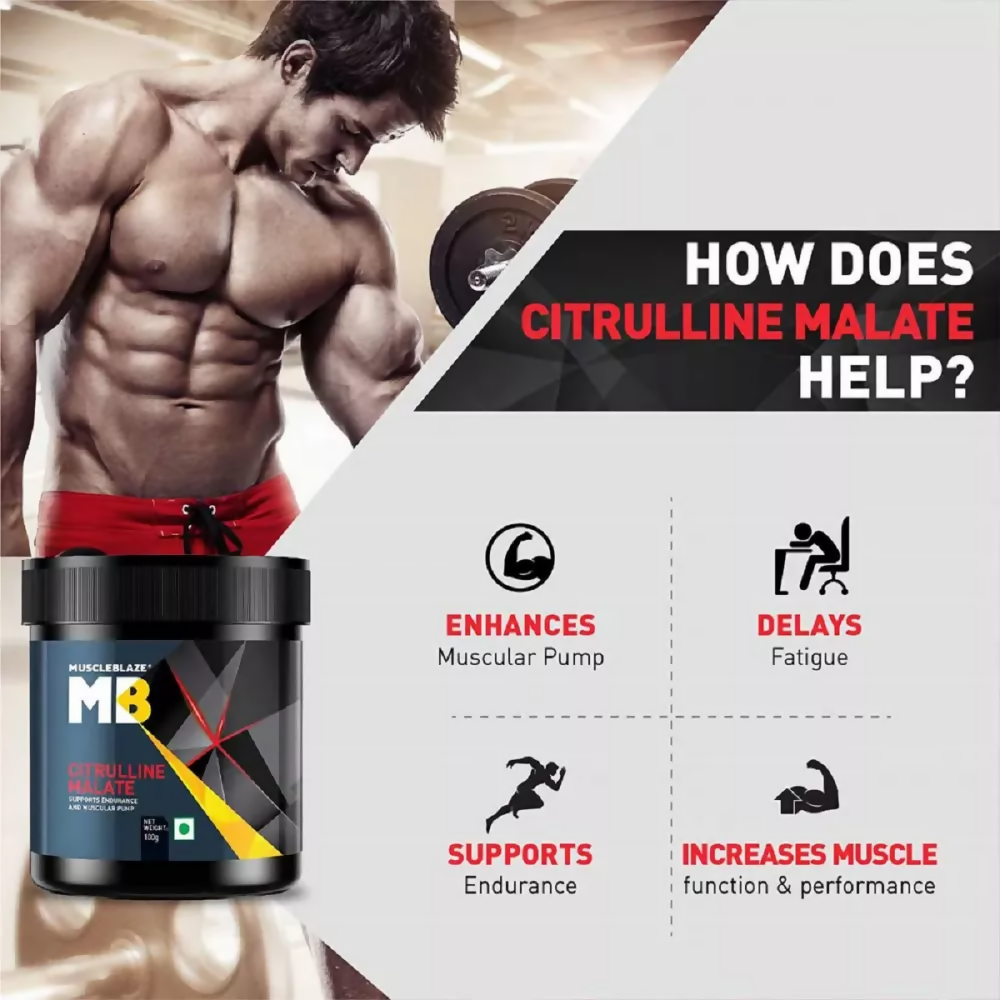 MuscleBlaze Citrulline Malate | Swadesiicart