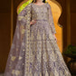 Pretty Pink Pure Butterfly Net Wedding Wear Anarkali Suit - Emponline | Swadesiicart