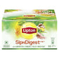 Lipton SipNDigest With Tulsi & Rock Salt Ginger Green Tea Bags - Swadesiicart