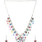 Cardinal Multi-Colored Heart Oxidised Long Jewellery Set - Swadesiicart