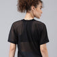 MKH Typography Printed Relaxed Fit Sheer Dri-FIT T-shirt - Swadesiicart