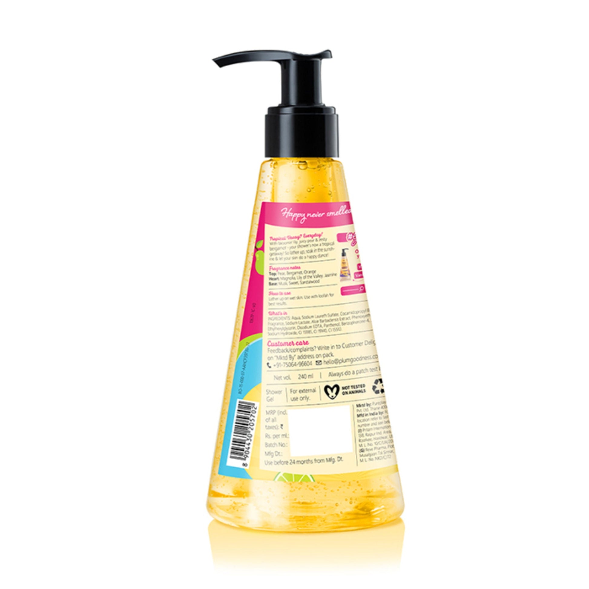 Plum BodyLovin Lily Miss Sunshine Shower Gel - Swadesiicart