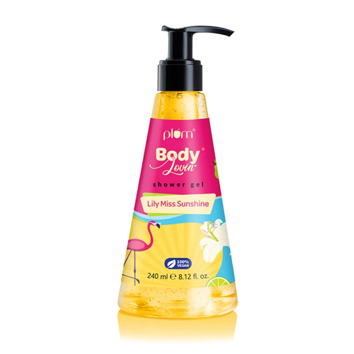 Plum BodyLovin Lily Miss Sunshine Shower Gel - Swadesiicart
