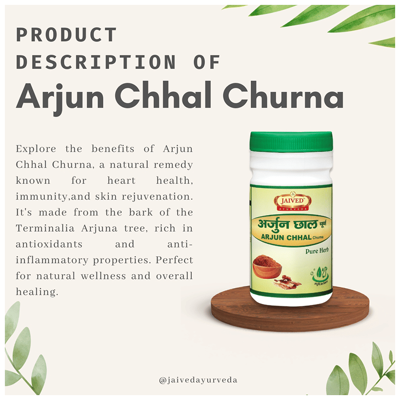 Jaived Ayurveda Arjun Chhal Churna | Swadesiicart