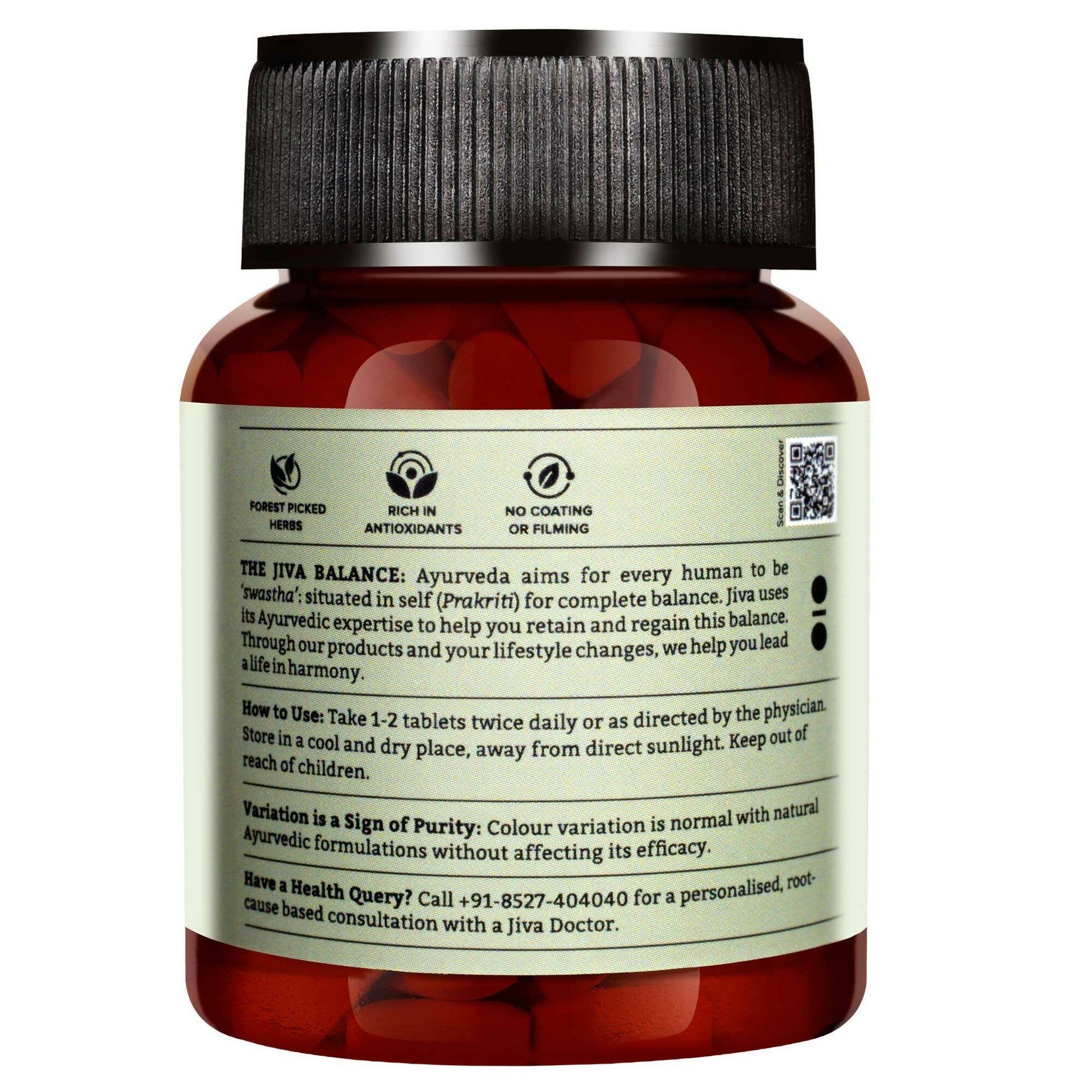 Jiva Ayurveda Arjuna Tablets - Swadesiicart