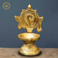 Brass Shankh Diya - Swadesiicart