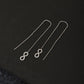 Gold-Polished Half Hoop Earring With Dangling Cz Stone For Women - Wahe Jewels - Swadesiicart
