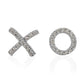 Rhodium Plated Cz Circular Stud Earring For Women - Wahe Jewels - Swadesiicart