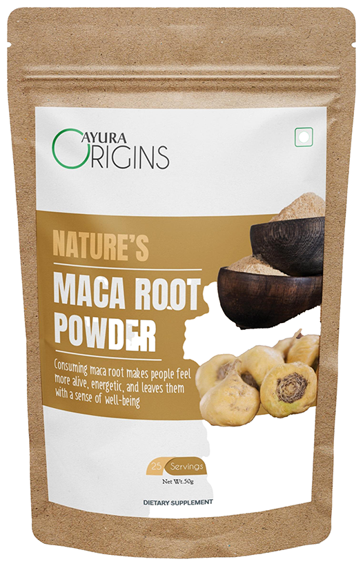 Ayura Origins Nature's Maca Root Powder - Swadesiicart