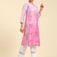 HOUSE OF KARI Floral Chikankari Embroidered Kurta | Swadesiicart