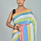 Exclusive Collection Beautiful Multi4 Pure Cotton Woven Handloom Saree With Running Blouse Piece - Swadesiicart
