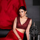 Tikhi Imli Ready To Wear Party Saree | Swadesiicart