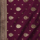 Anouk Purple & Gold-Toned Ethnic Motifs Zari Banarasi Saree | Swadesiicart
