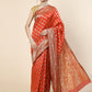 Kalini Ethnic Motifs Woven Design Jacquard Zari Banarasi Saree | Swadesiicart