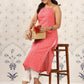 Ode by House of Pataudi Ethnic Motifs Printed Pure Cotton Kurta - Swadesiicart