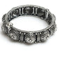 Mominos Fashion Kamal Johar Oxidised Silver-Plated Handcraft Bracelet