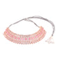 Saraf RS Jewellery Rose Gold-Polished & Pink AD Studded Handcrafted Jewellery Set - Swadesiicart