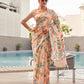 Tikhi Imli Floral Organza Ready to wear Saree | Swadesiicart