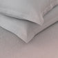 Nautica Grey & Pink 160 TC King Bedsheet With 2 Pillow Covers - Swadesiicart