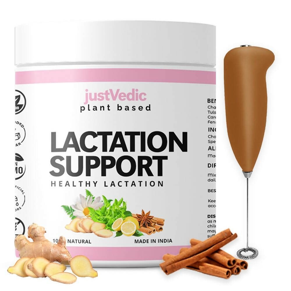 Just Vedic Lactation Support Drink Mix - Swadesiicart