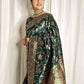 Kalini Floral Woven Design Banarasi Saree | Swadesiicart