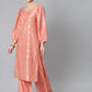 Aks Ethnic Motifs Printed Regular Kurta With Palazzos
