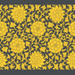 Dreamscape Yellow Ethnic Motifs Cotton 140 TC Fitted Single Bedsheet & 1 Pillow Cover - Swadesiicart