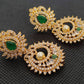 AD Emeralds 4 in 1 Earrings